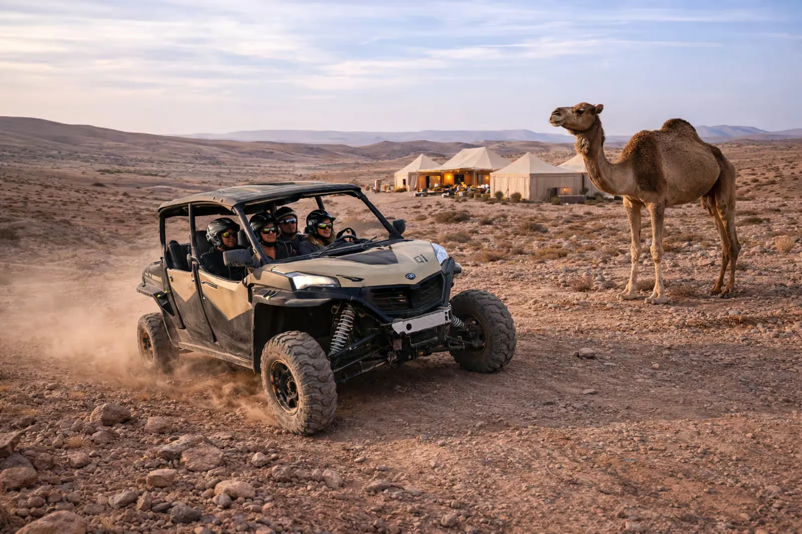 Dinner show in Agafay Desert
