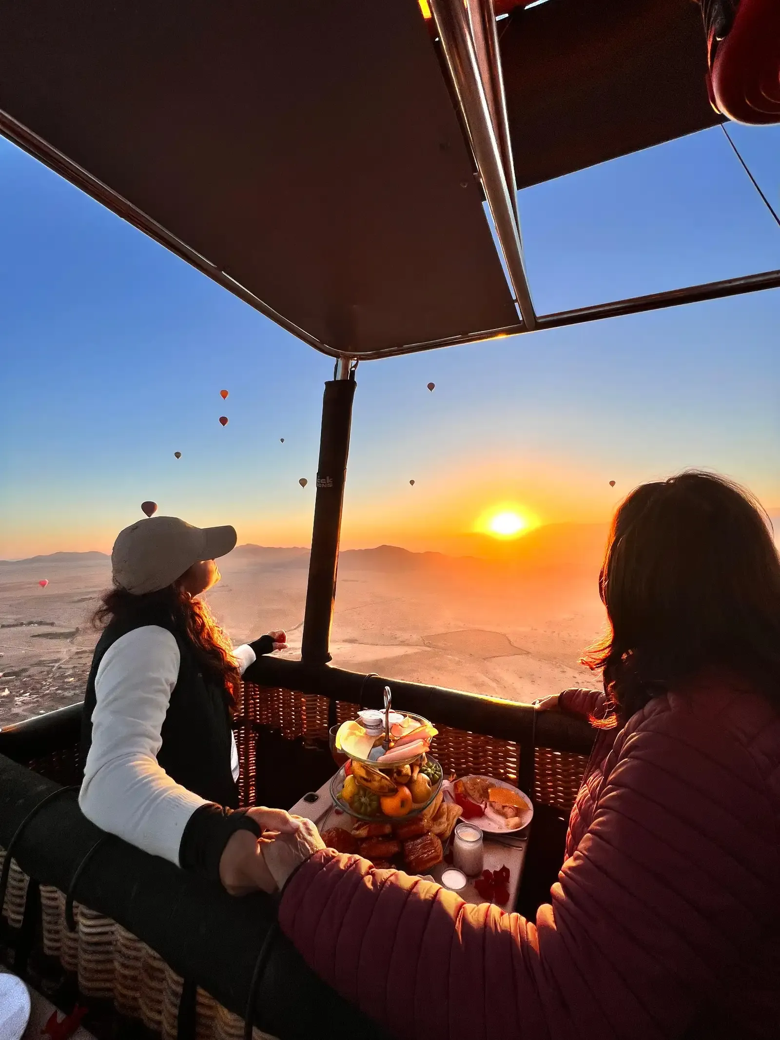 Quad biking through the desert near Marrakech
